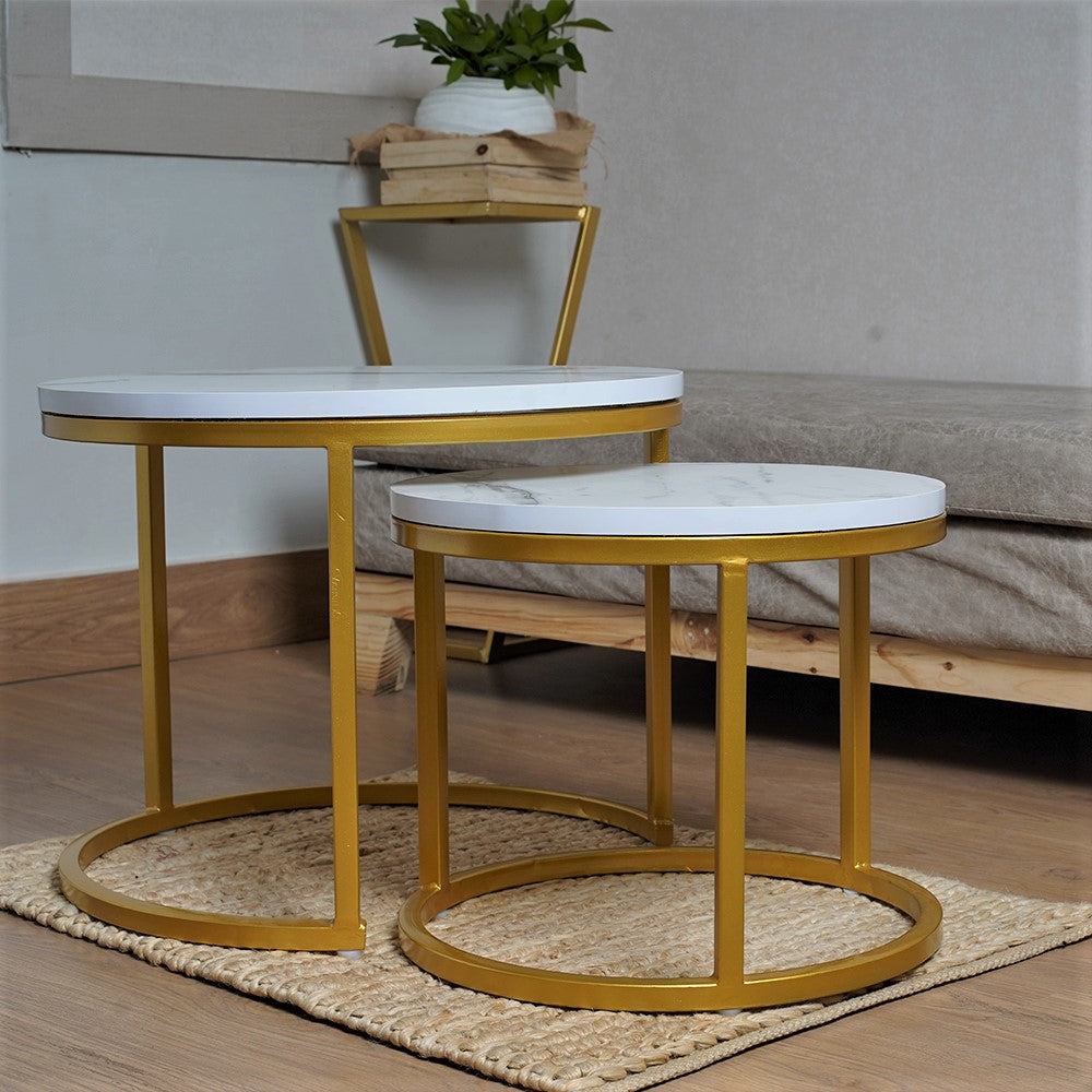 Modern Nesting Coffee Table - Image 2