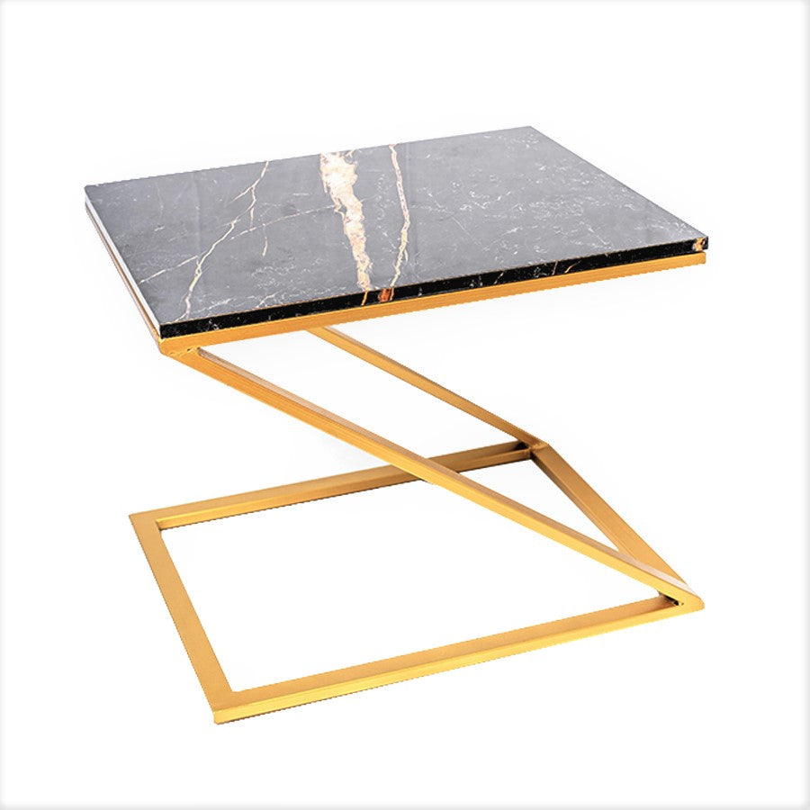 Marble Top End Table - Image 2