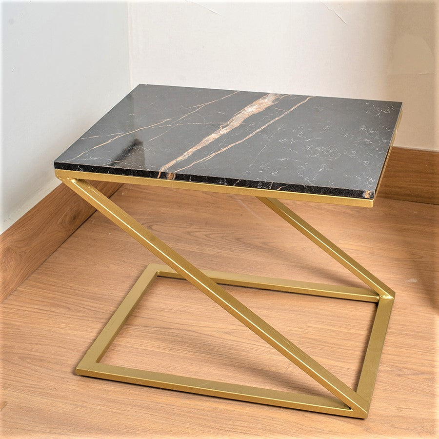 Marble Top End Table - Image 3