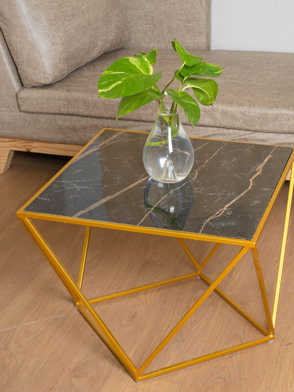 Square Marble End Tables
