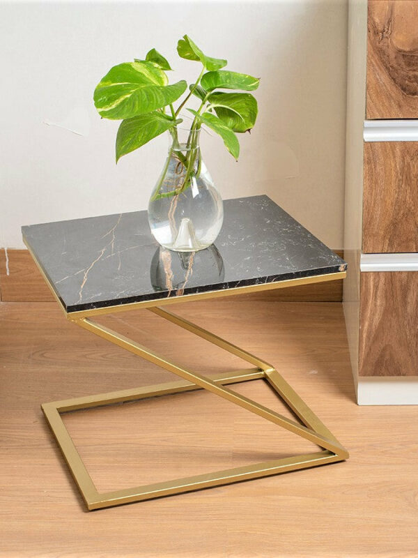 Marble Top End Table