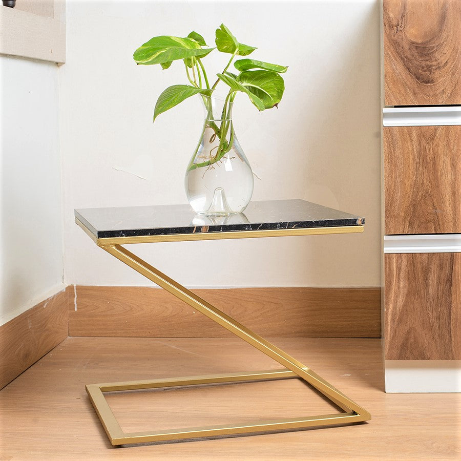 Marble Top End Table - Image 5