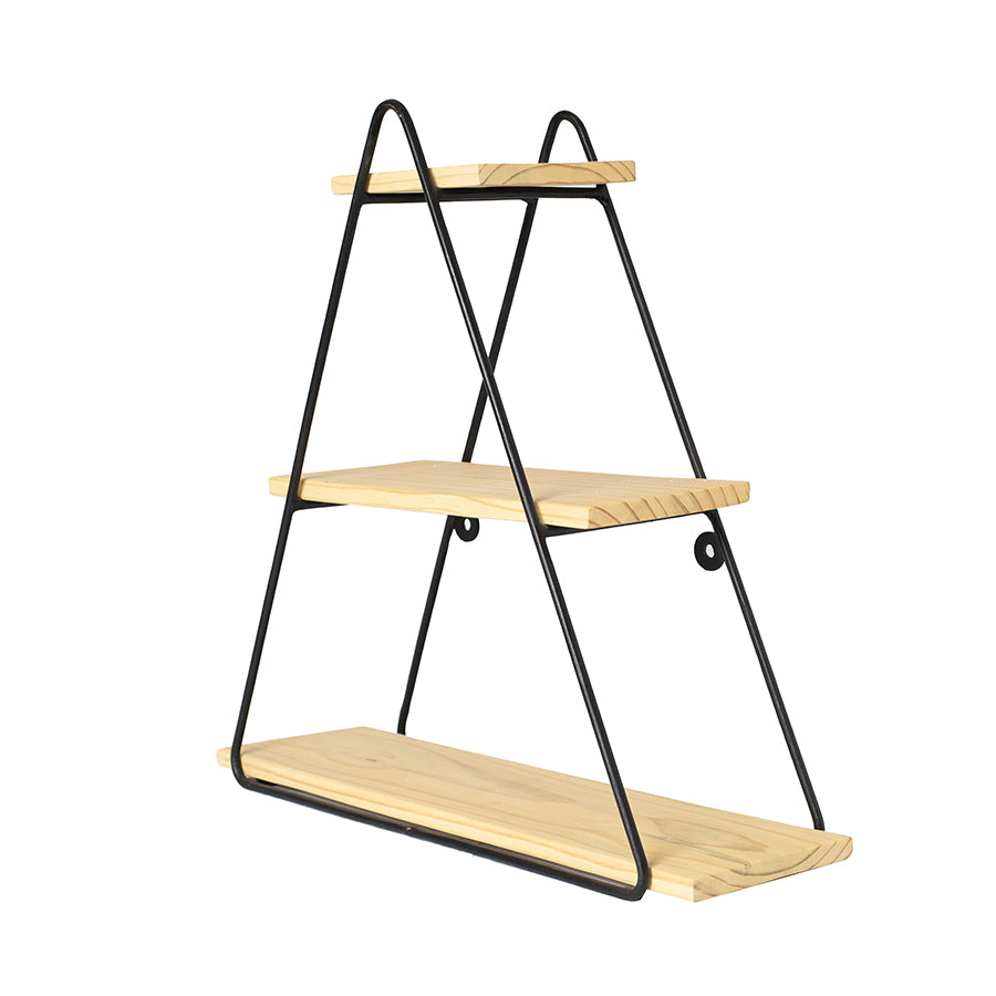 Modern Rustic Triangle Shelves - Image 3