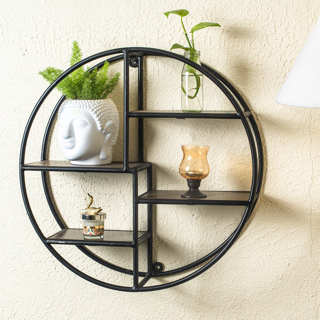 Wall Hanging Shelves | Wooden Wall Shelves Living Room - Image 2