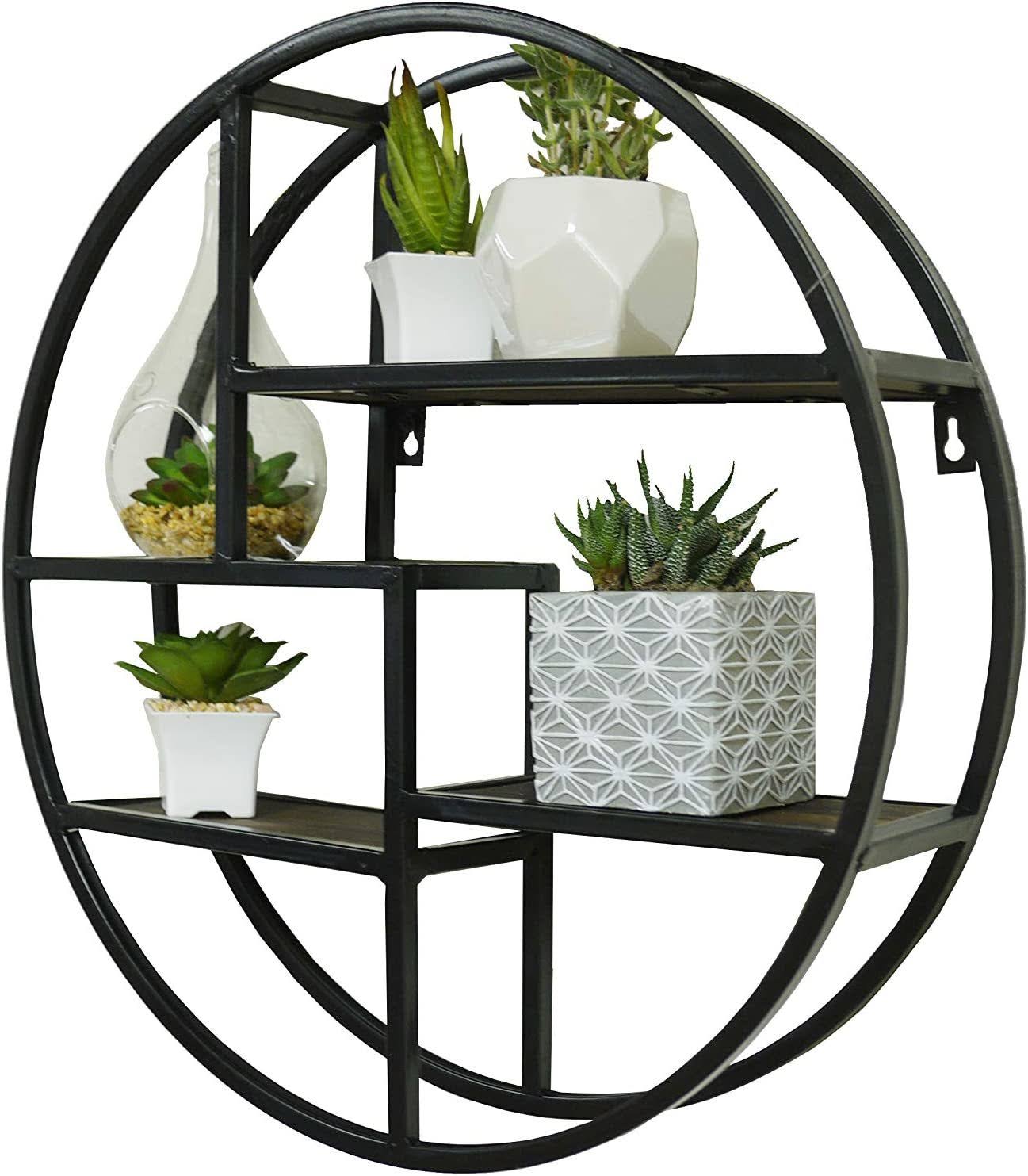 Wall Hanging Shelves | Wooden Wall Shelves Living Room - Image 4